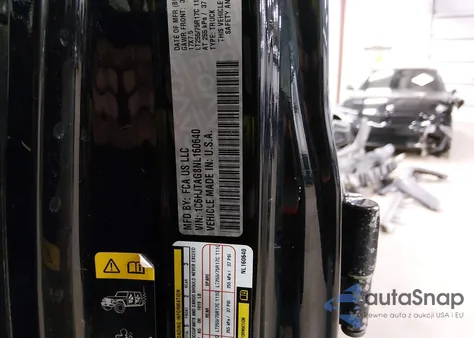 2022 Jeep Gladiator Willys 4X4 z USA, uszkodzony, nr VIN 1C6HJTAG8NL160640